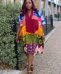 CUTU Luxe Adire Kaftan