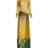 Ellamo_yellow_wavy_knotted_dress