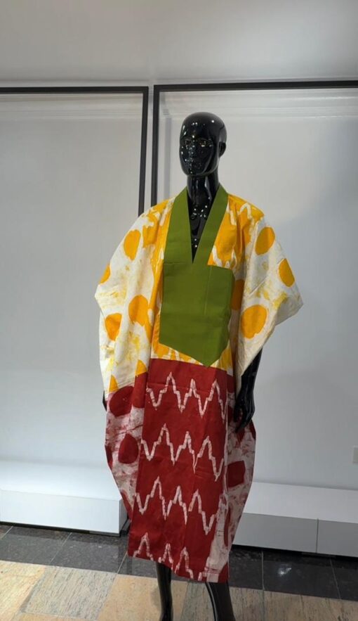 EGWA Midi Adire Kaftan