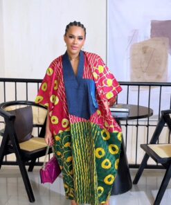 BOKOR Midi Adire Kaftan