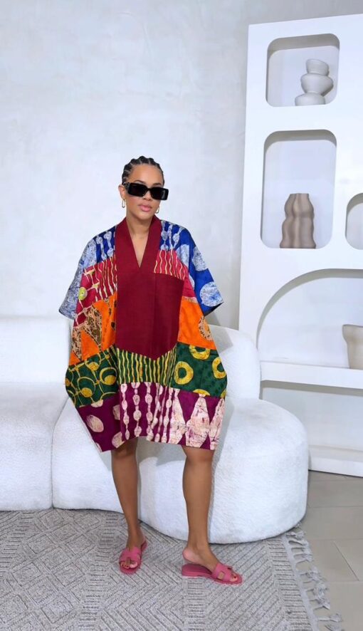 CUTU Luxe Adire Kaftan