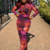 Lerato Mesh dress