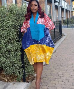 CUTU Luxe Adire Kaftan