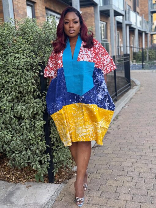 CUTU Luxe Adire Kaftan